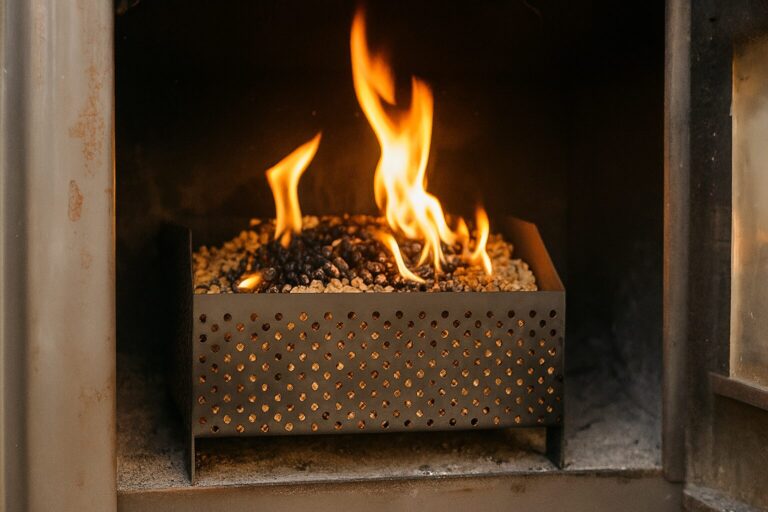 comment fabriquer un panier à pellet pour insert