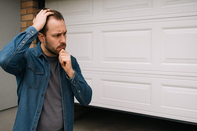 Comment rembrayer une porte de garage étapes simples à suivre