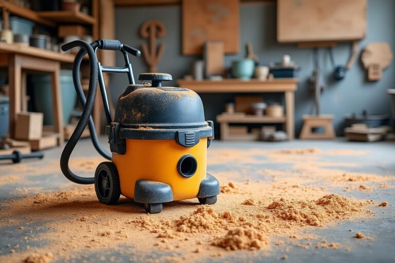 aspirateur copeaux de bois