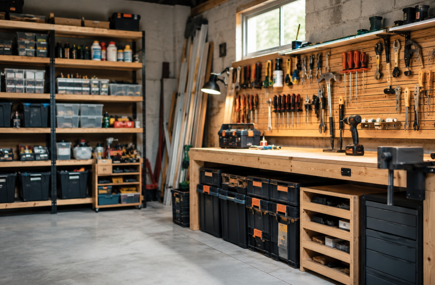 Comment optimiser le rangement de son atelier de bricolage ?